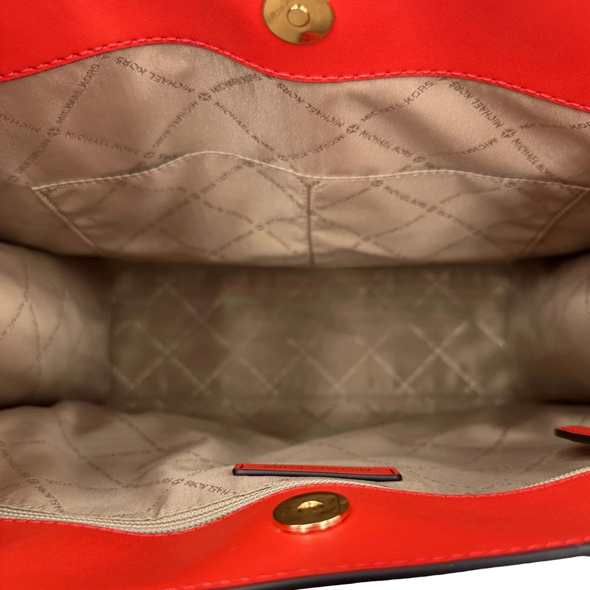 '- Maple Tote Michael Logo Kors Coral Large Spiced