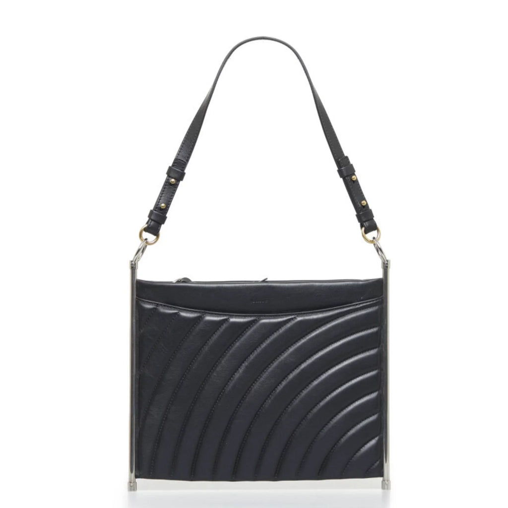 Leather Chloe Shoulder Ladies Bag Black Handbag Pre-Owned Chloé Roy (Good)