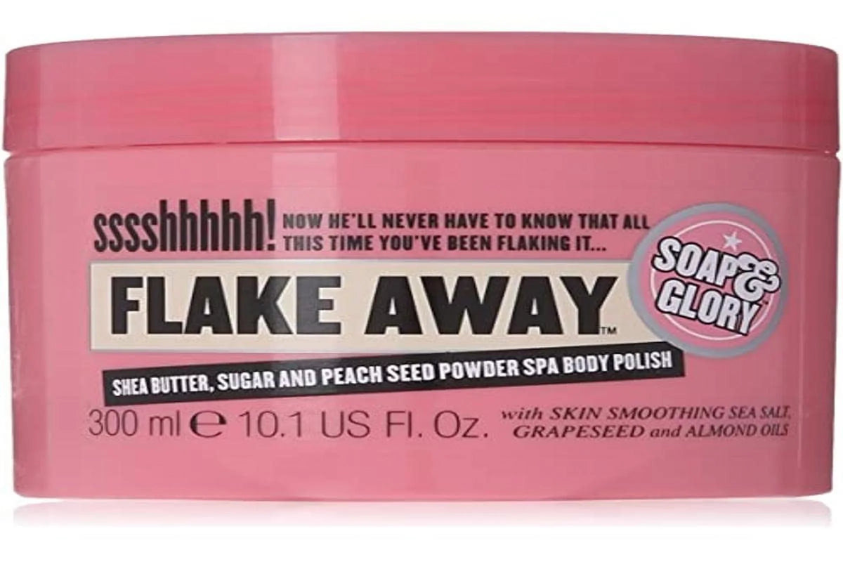 300Ml Away & Flake Body Soap Scrub Glory