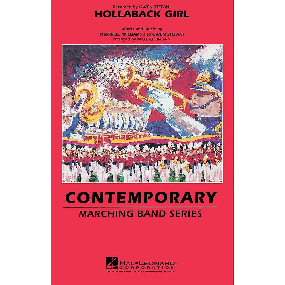 3-4 Hollaback Band Marching Michael Hal by Brown Level by Leonard Stefani Girl Arranged Gwen