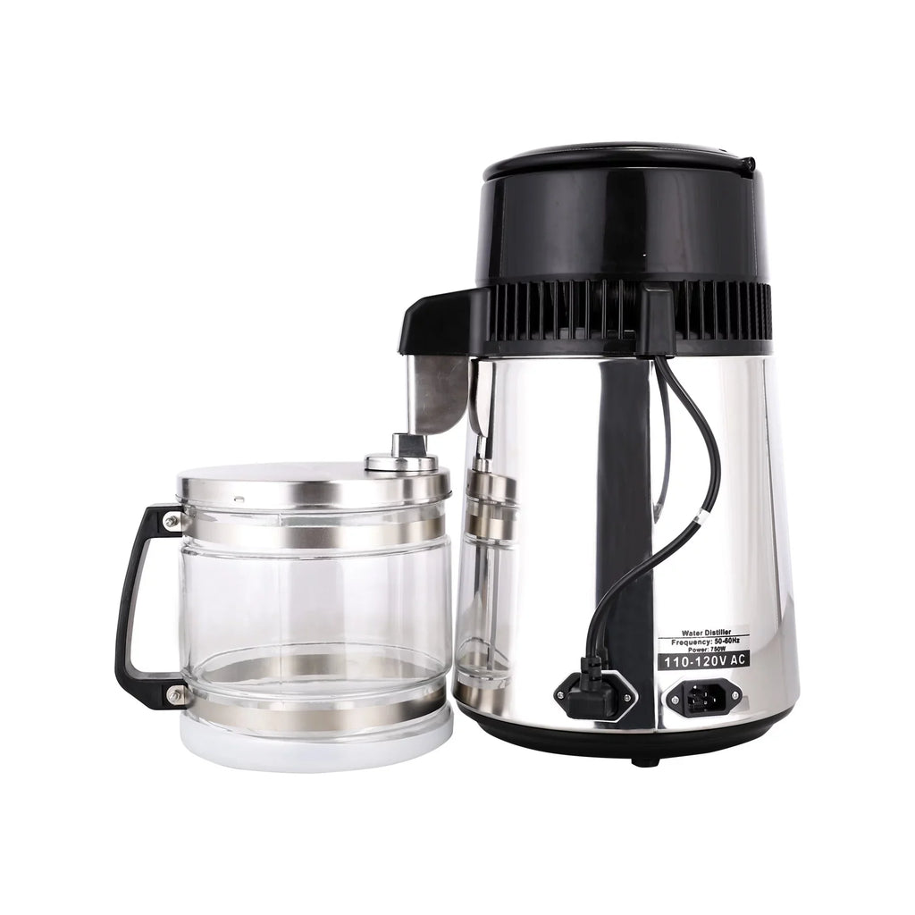 Steel Distiller liquid liquid Distiller 4L 750W Stainless Pure