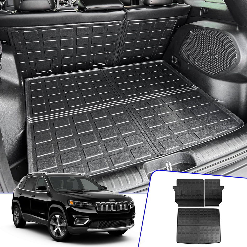 Cherokee Protector Liner Fit Cherokee Accessories Seat 2022 Cover Trunk Back Mat 2019-2023 Cargo Jeep Jeep