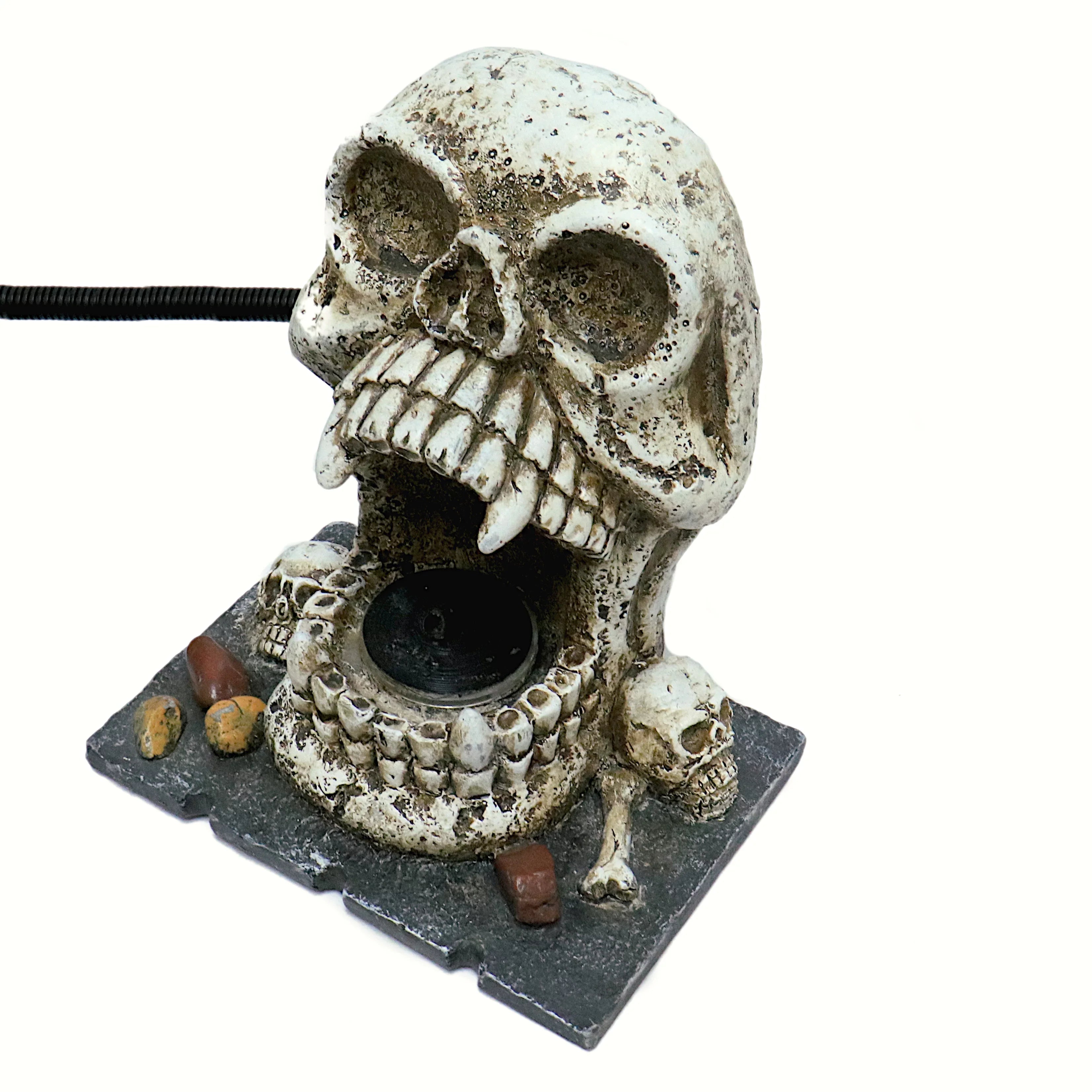 exterior Statuary liquid Fountain Custom Feature Decorative Skull Spitter Pro