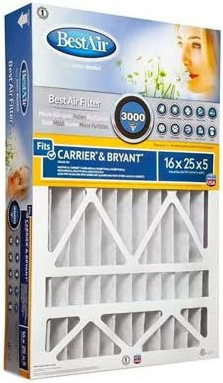 2 Carrier Quantity Filter 16x25x5 CB1625-13R -