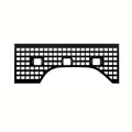 Molle SILVERADO, Panel CHEVROLET 195021 2020-2022 Putco GMC Fits select: SIERRA 2020-2022