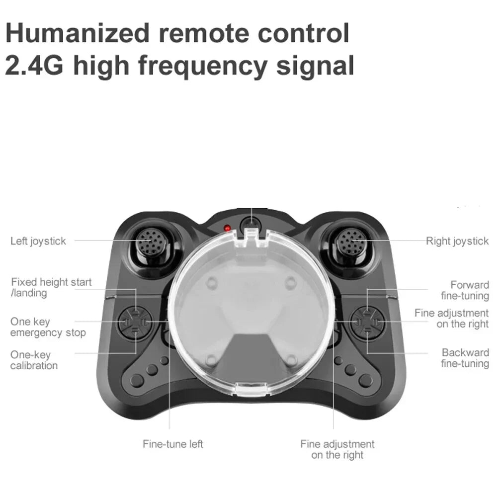 One Drones Aircraft Kids,RC for Camera Toys Drone Landing HD With and Gift RC Beginners 2pcs K01 Take-off Quadcopter Click Mini Suitable for Foldable and Batteries,Headless