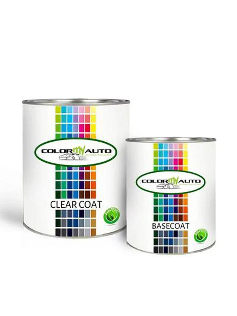 Coat for Carbon Base Quart 416 Black X6 Coat Metallic Pint 2010-18 & Clear