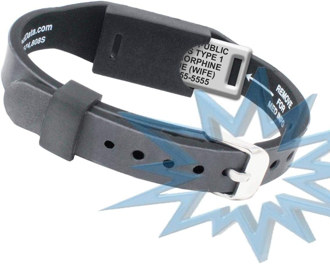 Alert ID Women Insufficiency" and Men Medical "Adrenal Bracelet for ELITE