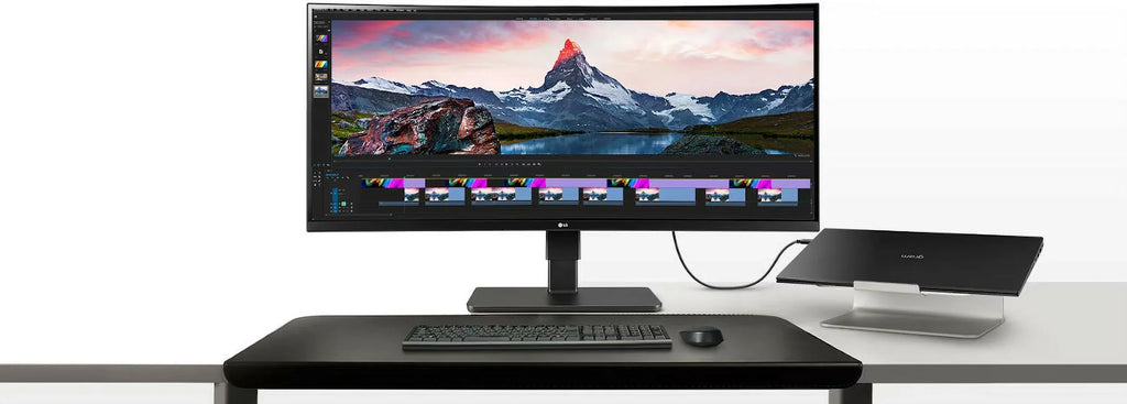 sRGB 3440 LED 1440 Monitor, x Black, HDR10, 34BQ77QB-B 34\" Ultrawide Textured Curved LG