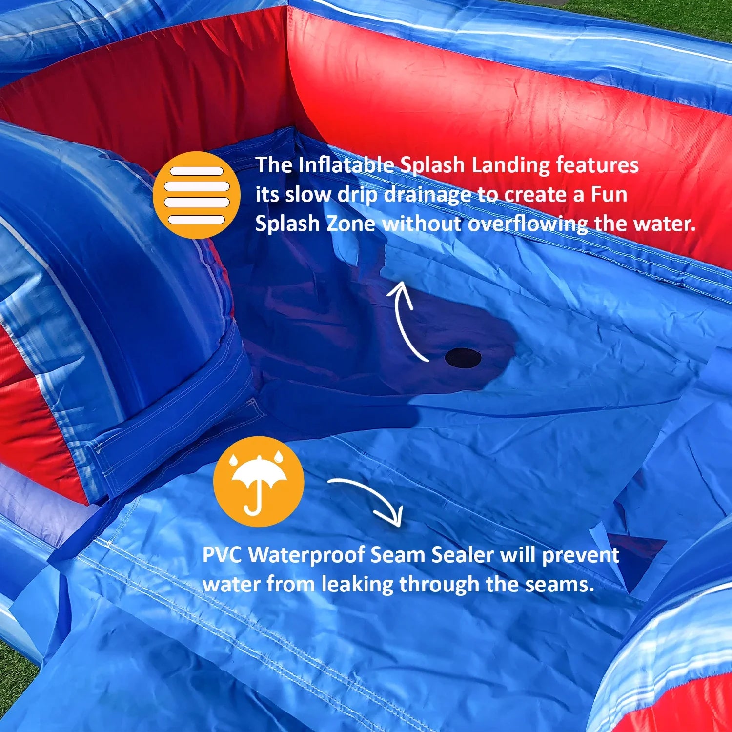 Kids Blower) Pirate Commercial (with Slide House liquid JumpOrange for Adults and Grade Ship Bounce