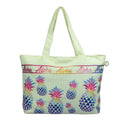 Tote Bags Medium Pineapple Hawaii Rainbow Tote