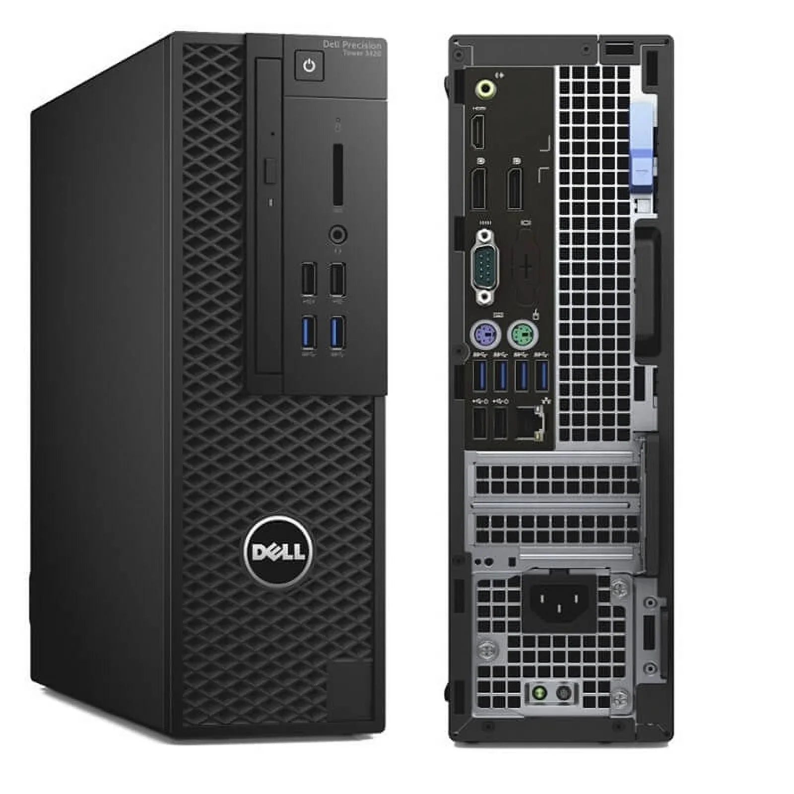 Tower 4C 250GB 3.4Ghz Used 3420 Precision NVMe Win Workstation 2TB 10 32GB i7-6700