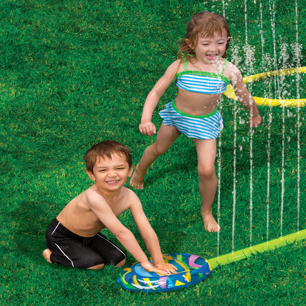 Refreshing Activities Sprinkler Banzai Sprinkler Park Splash 6 Slide - 'N