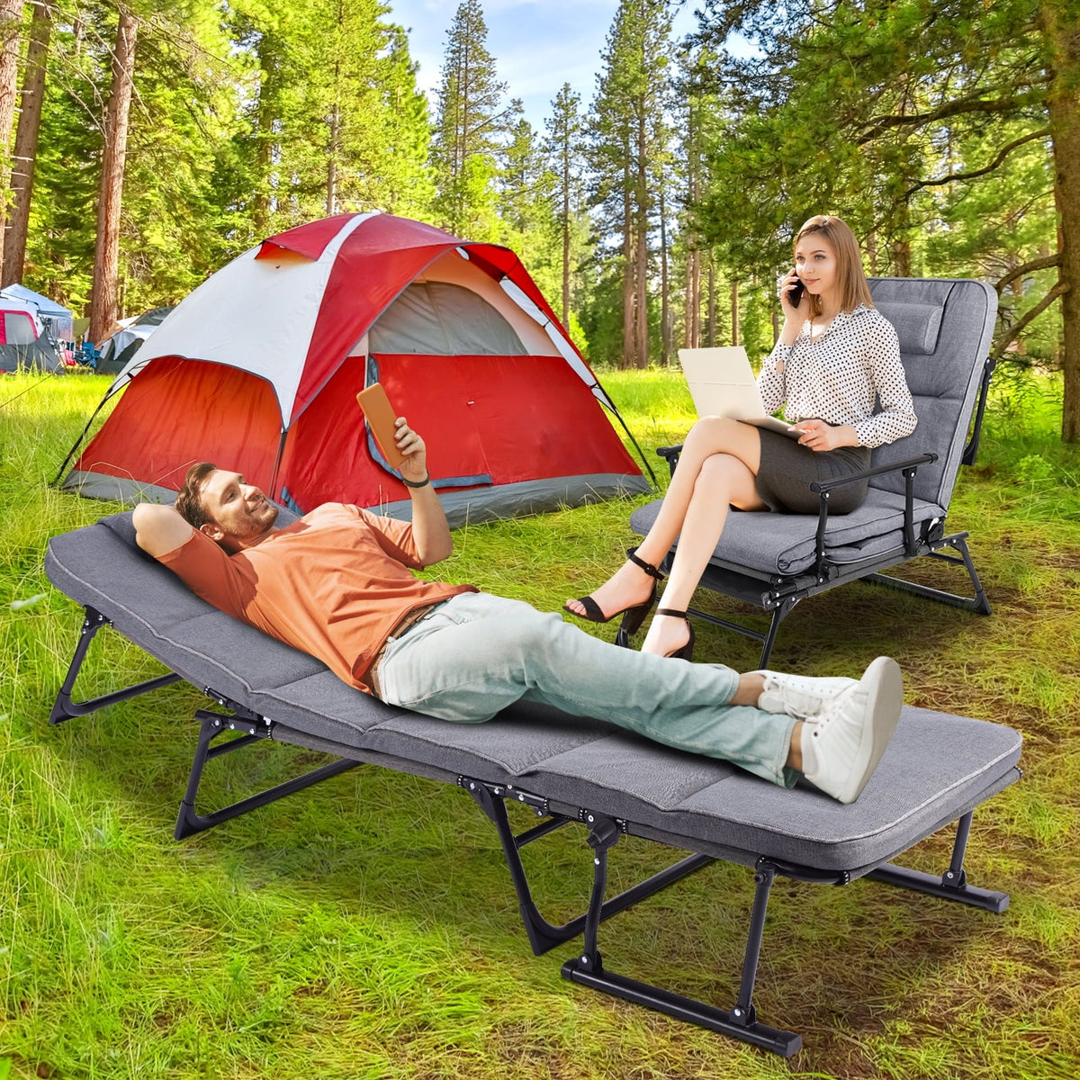 23.6 x x Cot inch Lounge 13 Levels Deck Lilypelle Reclining exterior Chair,Folding Adjustable Bed 6 Chair,71