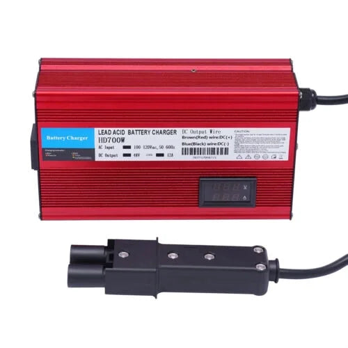Barrel Pin 2 Charging Battery Trickle Plug Mode Cart Golf 12 48 Amp Volt Charger