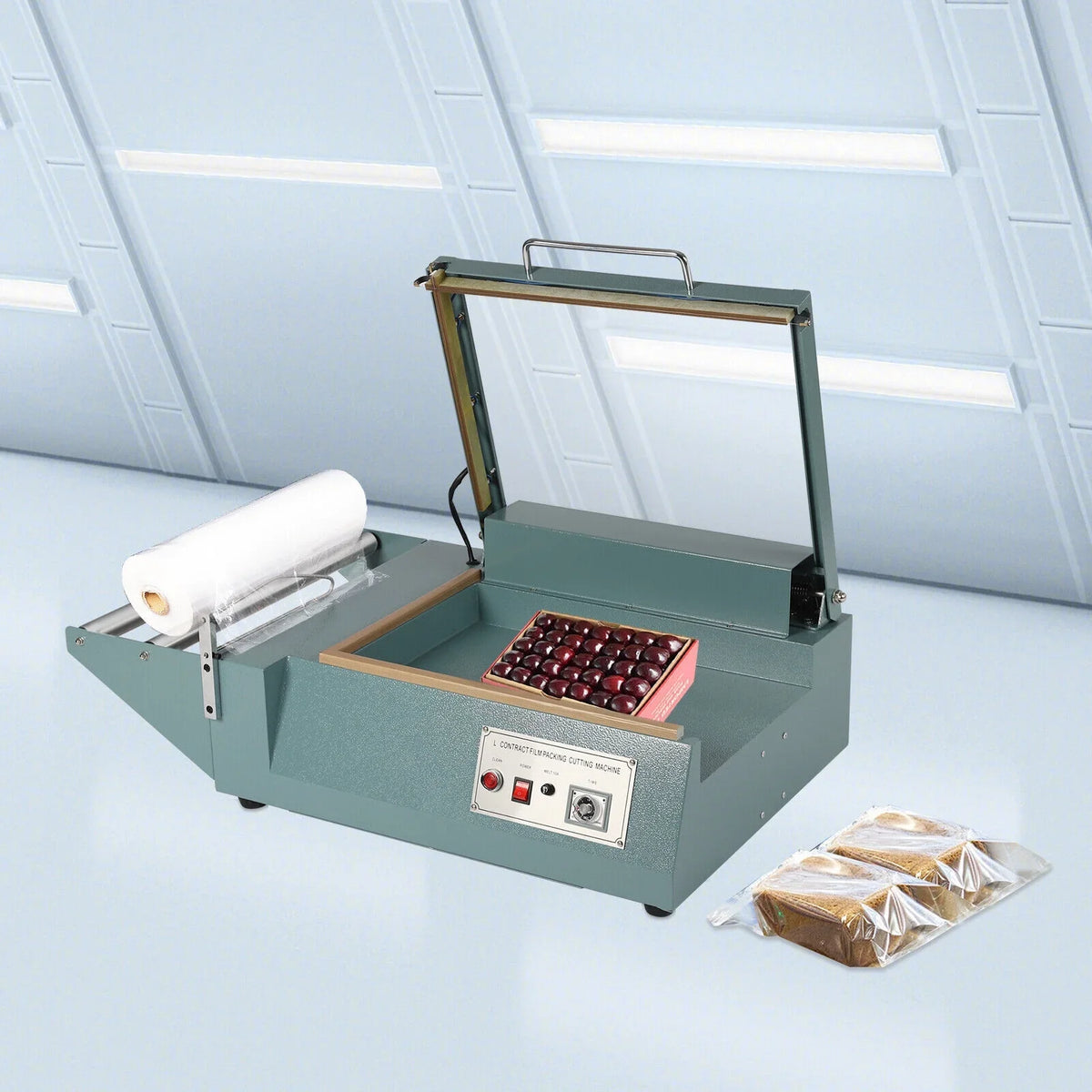 L-bar 1000W Sealing Wrap Retail Packing DENEST Machine Cutter Shrink Machine Sealer
