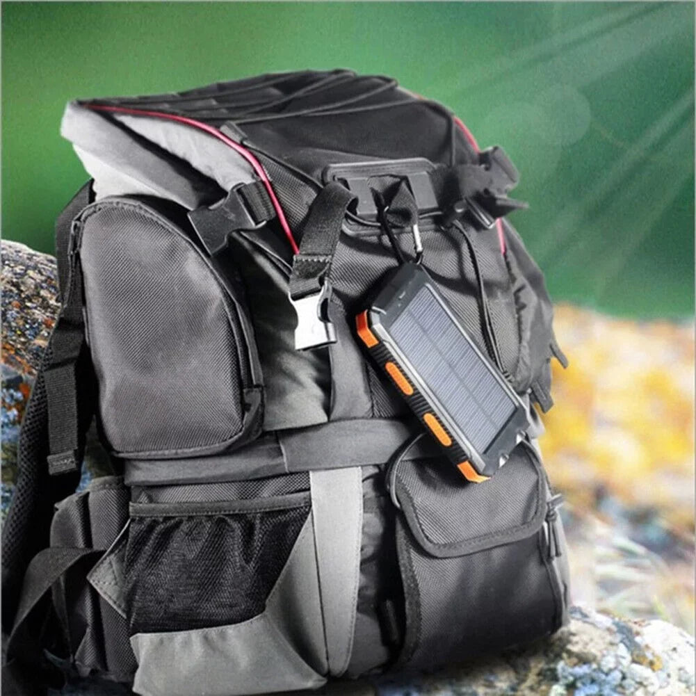 for Power Portable Cell Super USB Solar Charger 10000000mAh Black. Phone, Bank