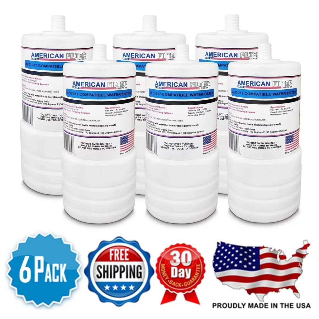 , with 6 Model , 3M® Cartridge AFC-APH-217 Filter U.S.A. - Brand Pack Compatible AFC CFS217-H in liquid , - # Made