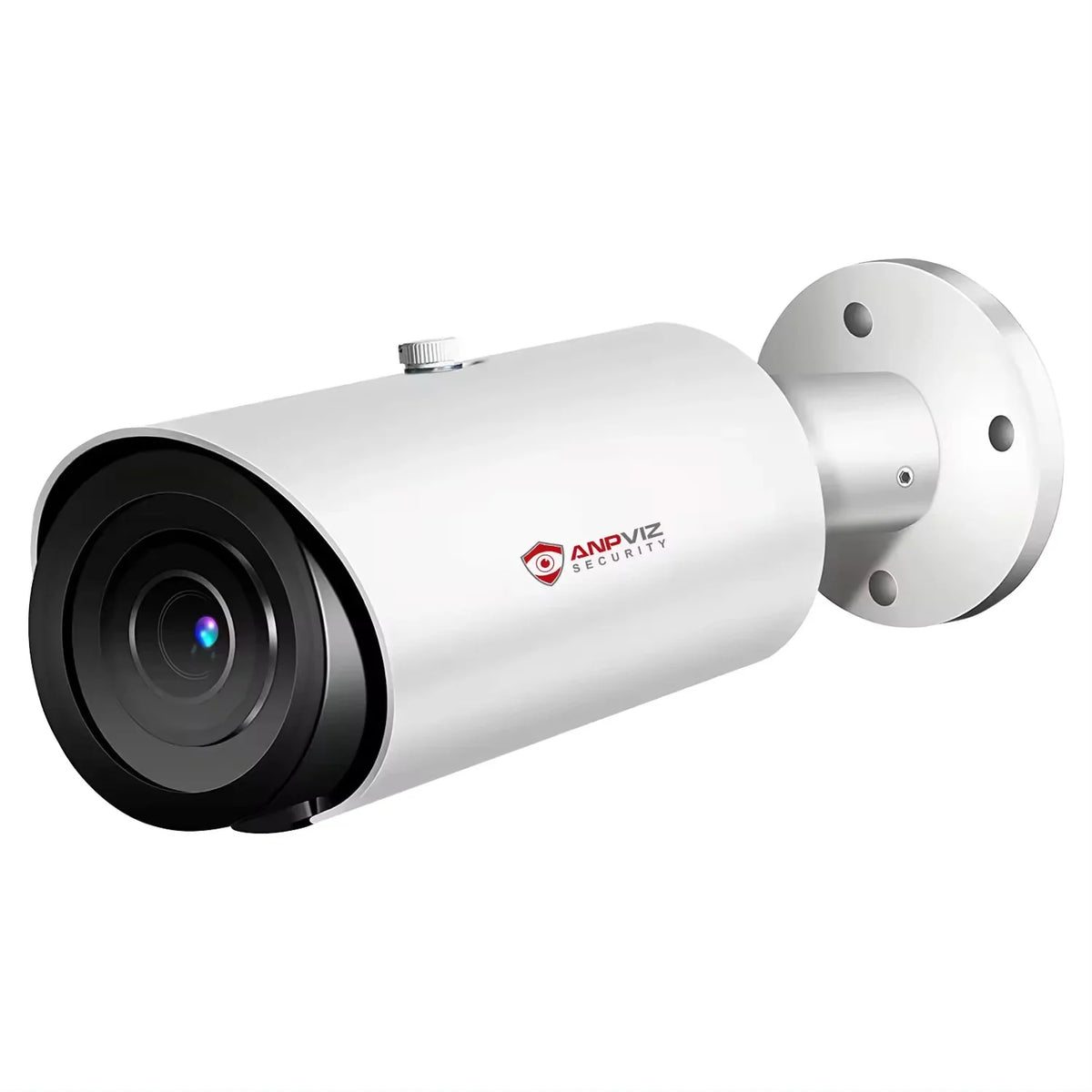 Zoom Human in Vehicle Detection 30M IP66 Camera IR H.265 4X 8MP ANPVIZ Support Distance Camera Built Mic Bullet