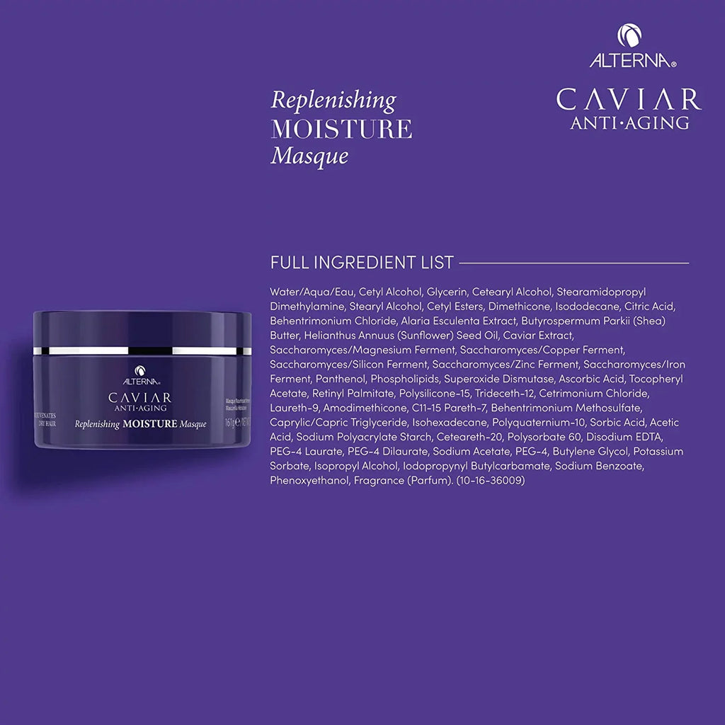 Oz 5.7 Masque, Moisture Alterna Anti-Aging Hair Caviar Replenishing