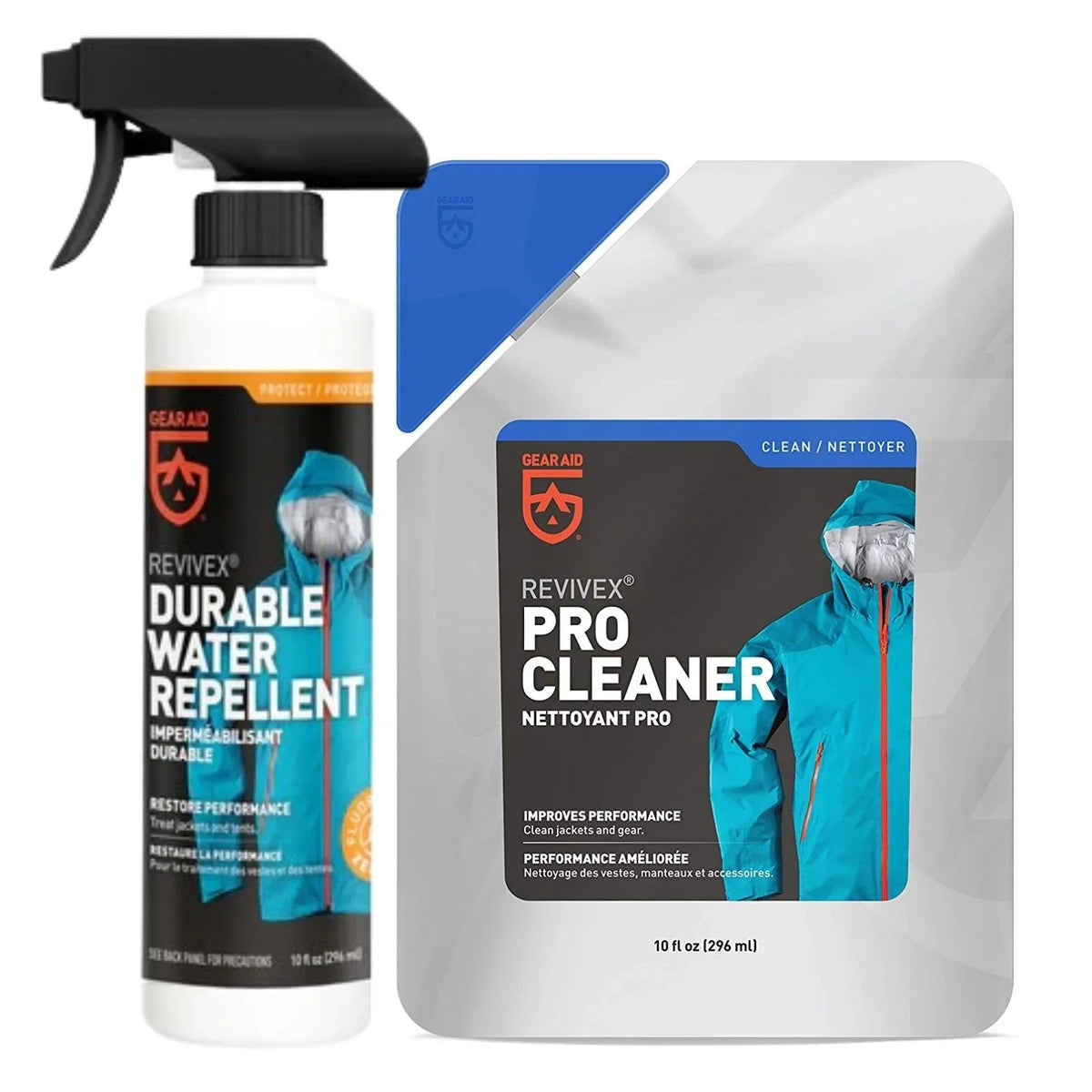 Durable Proofing liquid 10oz Gear Aid Combo Revivex Kit