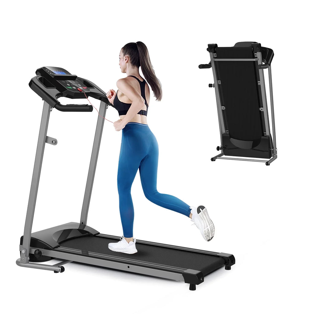 Black Treadmill Electric Running Folding 1.5HP Machine, Inolait