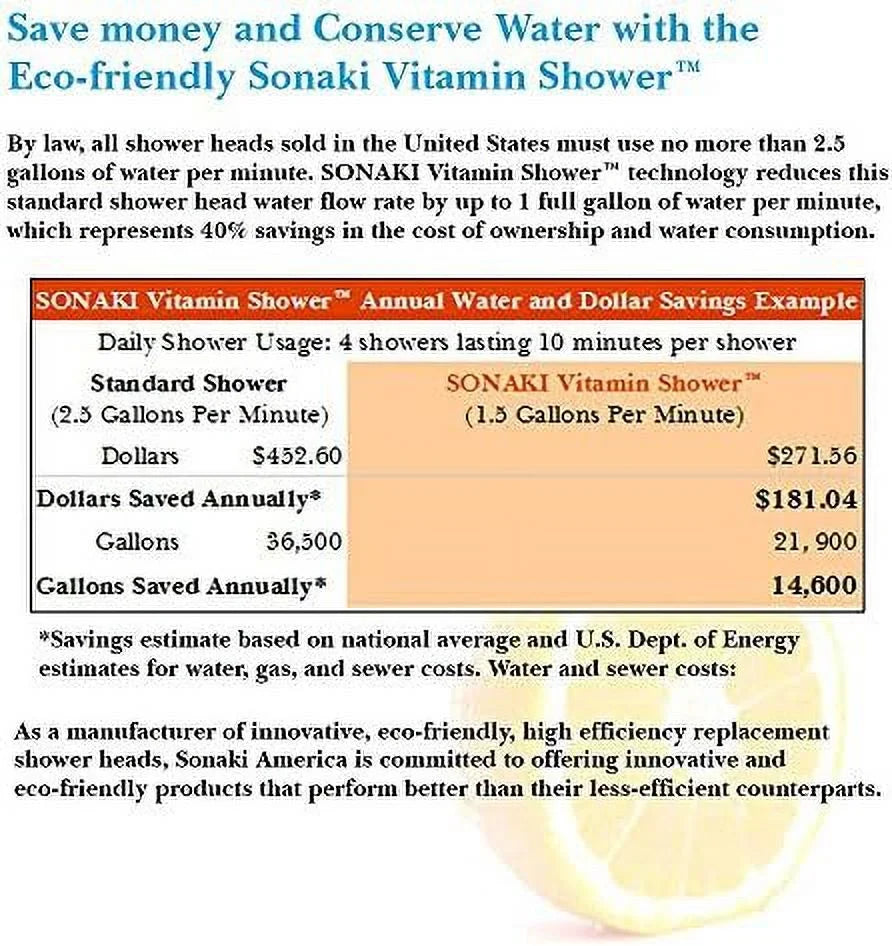 chlorine of shower filter included and liquid removes pressure 99.9% with chloramines - 2 filters - shower high - up head flow by to low