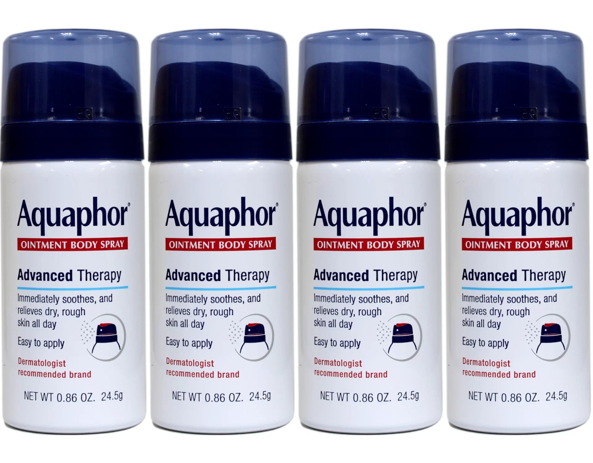 Body Aquaphor 4 oz dimension Spray Ointment of Advanced Pack Travel 0.86 Therapy