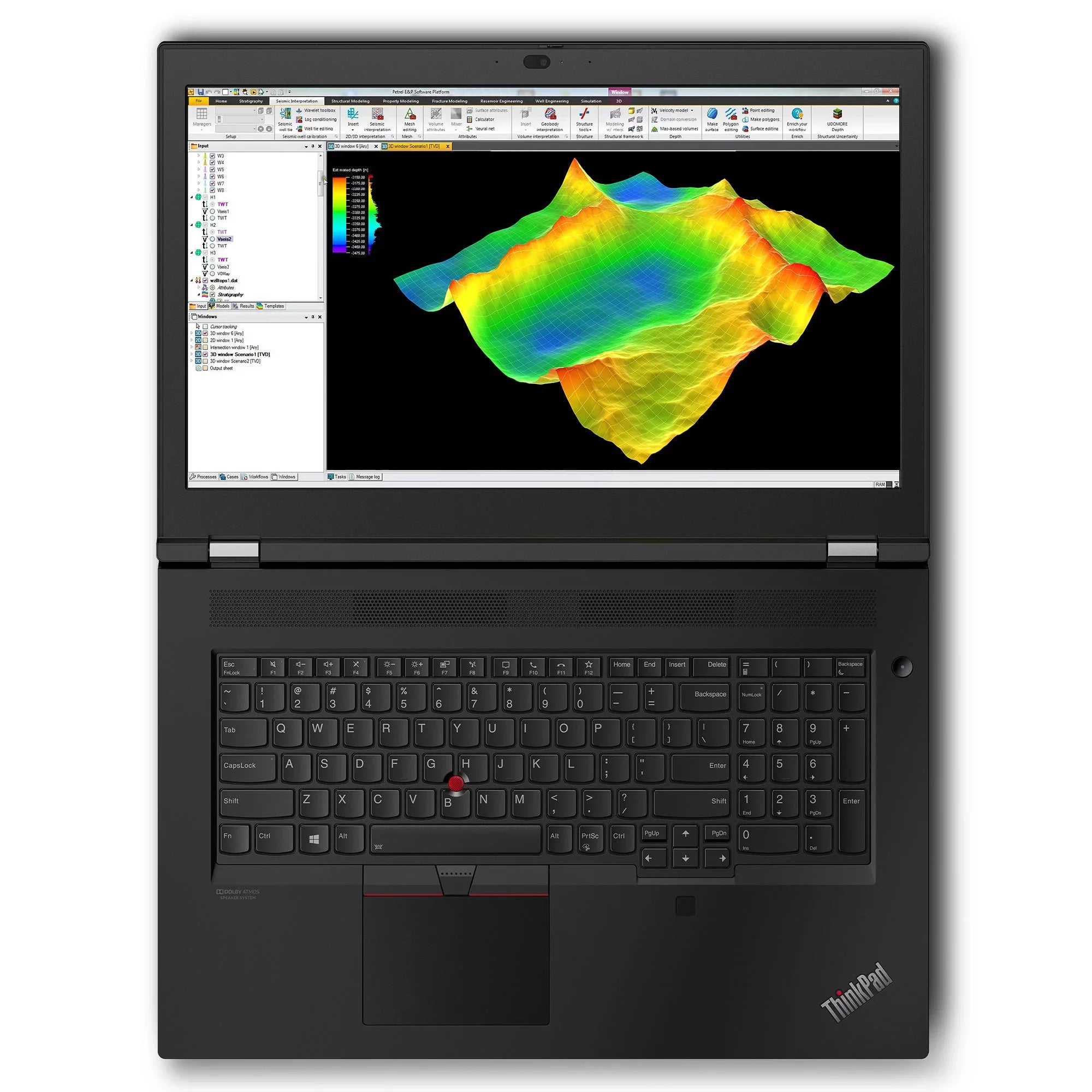 nits, P17 1TB Quadro, 17.3" i7-10750H, FHD Laptop, 300 32GB, ThinkPad IPS