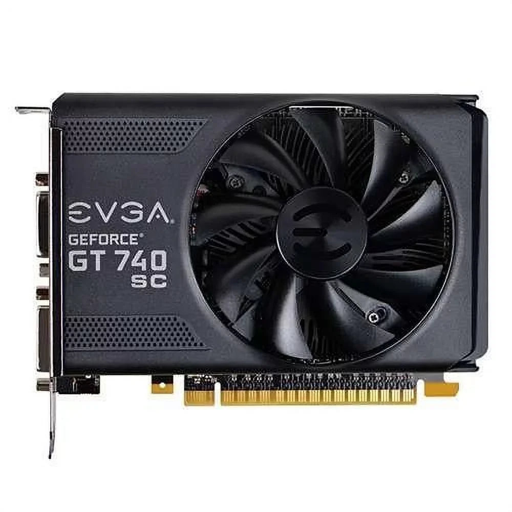 740 2 SDRAM EVGA Graphic Card, GB GeForce DDR3 NVIDIA GT