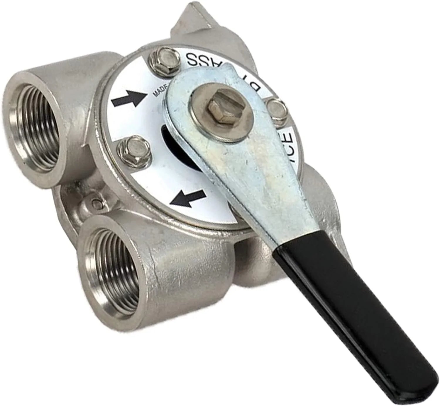 Foot Whole 3/4" Home Tanks and Iron Fine Connection, liquid FNPT 64k Resin, Pro AFWFilters Mesh Softener Blue with 2 Stainless cubic Steel