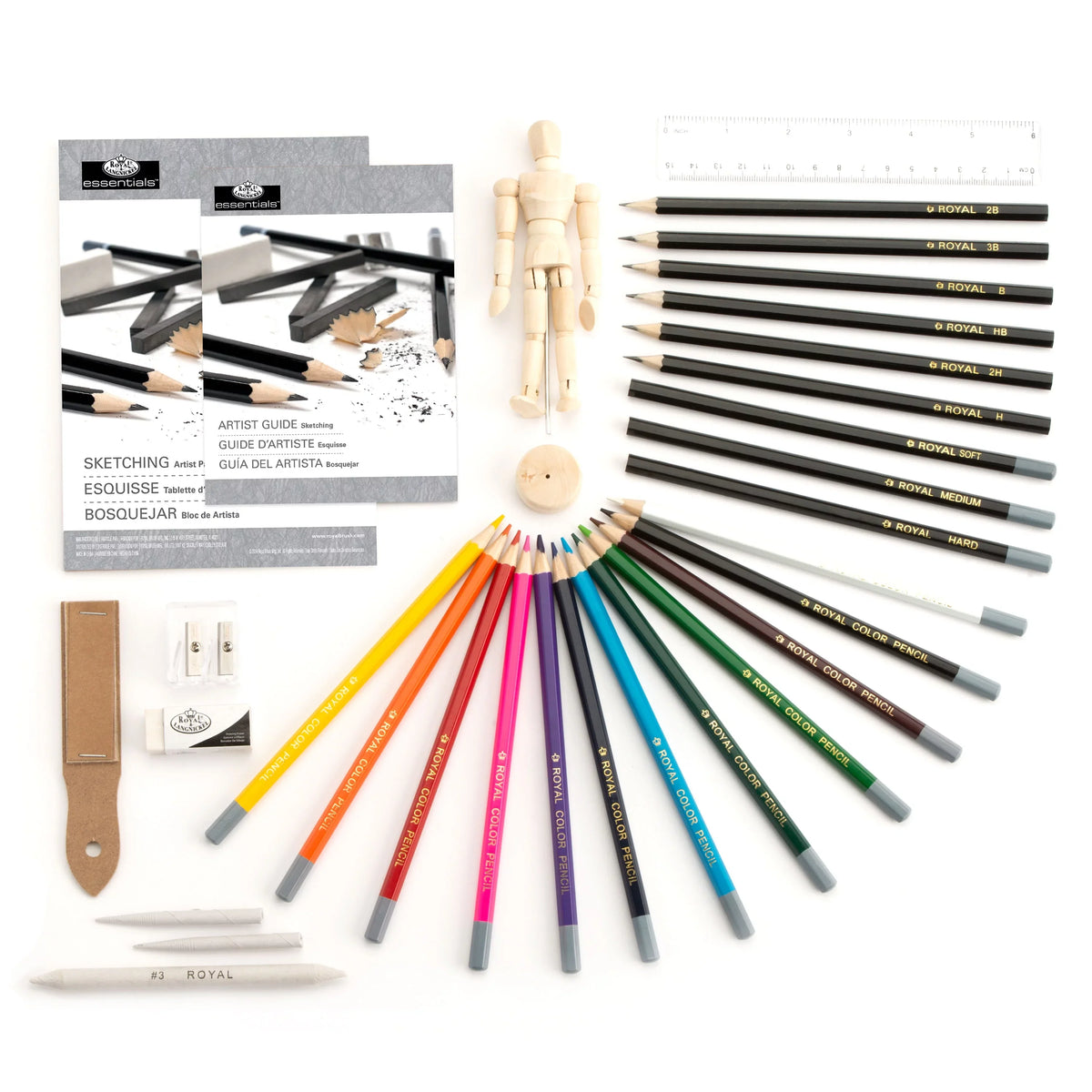 Art Royal Essentials & Set Beginners Draw Langnickel & Sketch