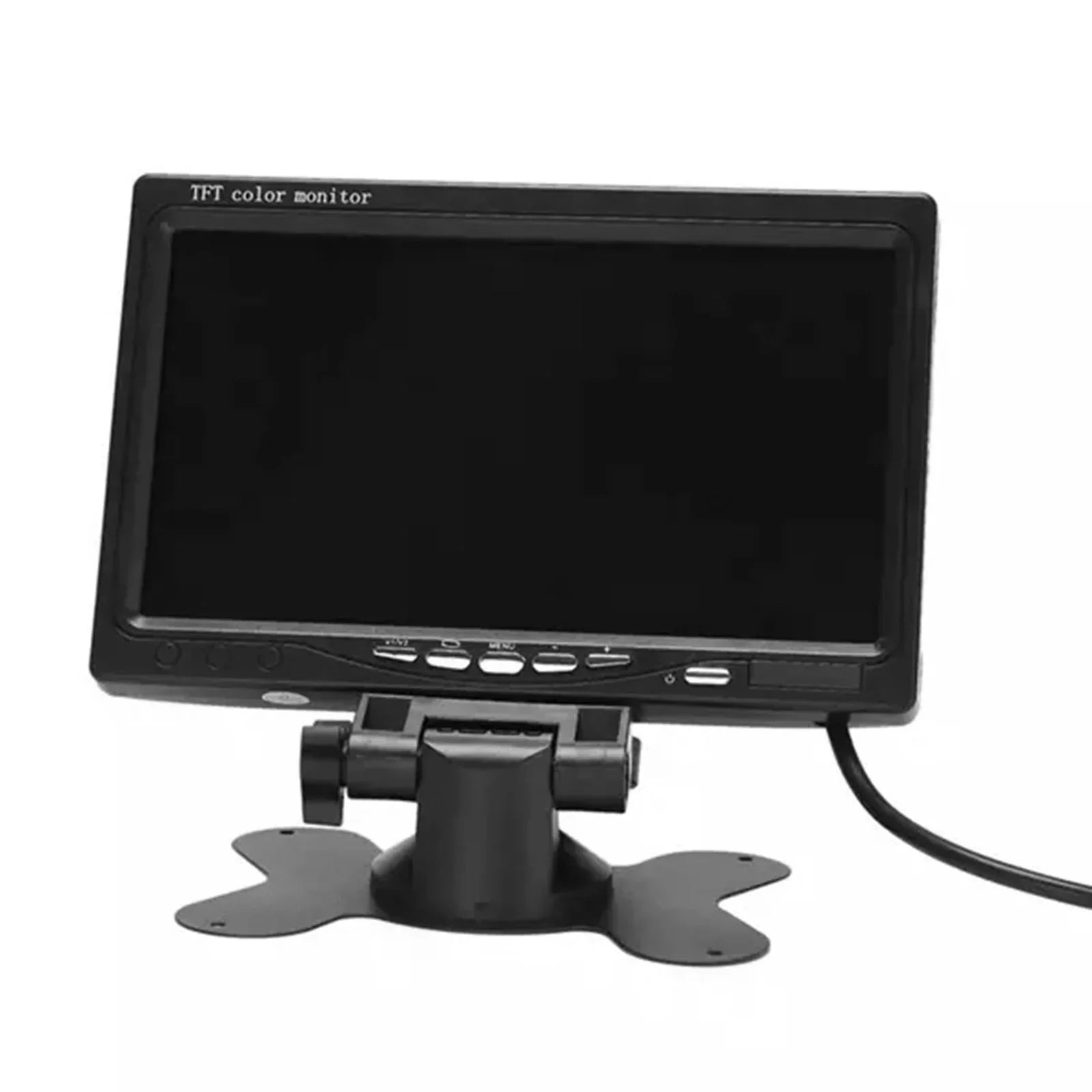 Screen Trucks 1024x600 RV Camera Bus Car Rear View Inch 7 HD Monitor HD Display Reverse Trailer AV For TFT Display Built-in Input Monitor Speaker Backup Screen
