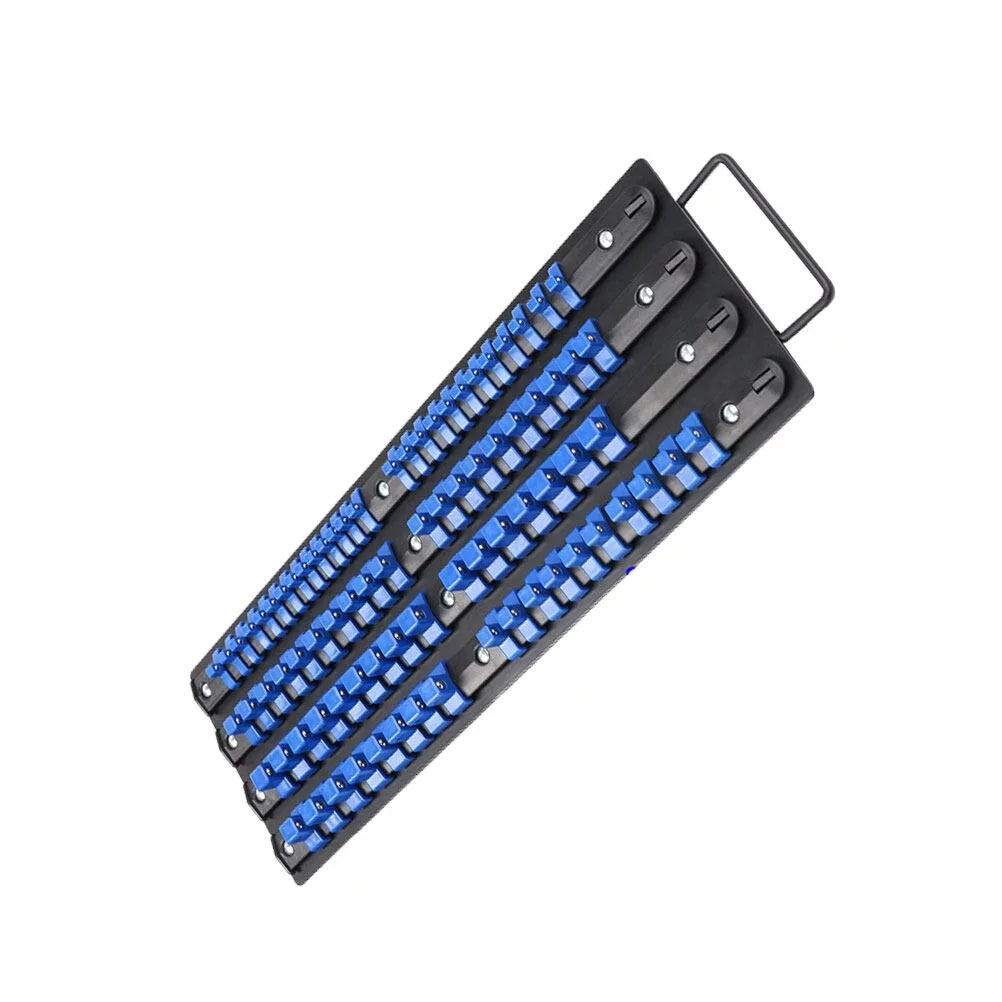 80 Organize Socket Storage Holder Wrench Sliding HEMOTON Rack Industrial Mountable ABS Rail Socket