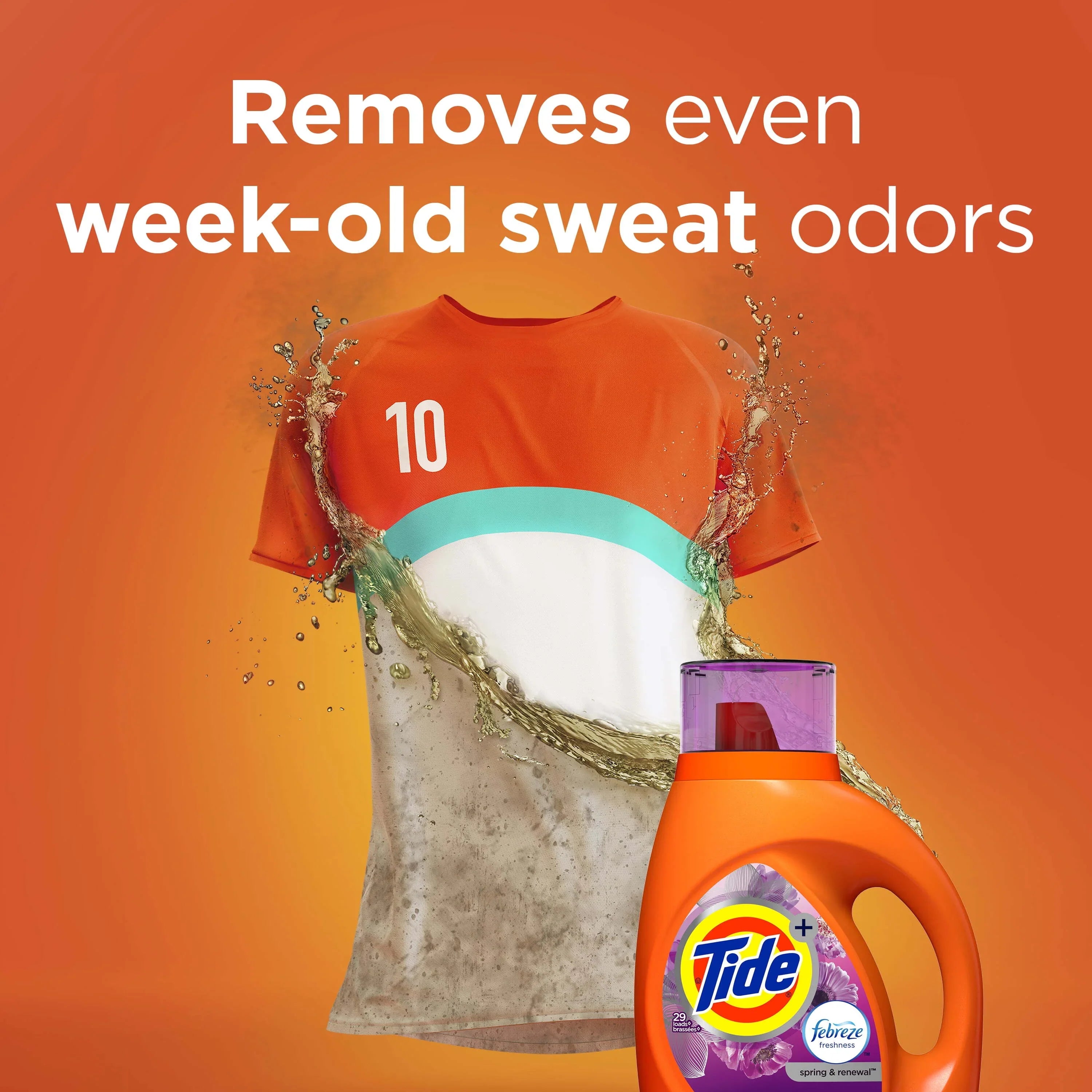 oz Renewal Tide 59 Laundry Liquid Loads Spring & fl 92 HE, Detergent,