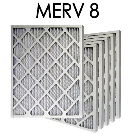 Air 24x30x1 - Pleated | Actual 6PK Filter MERV dimension 23.375x29.375x.75 8
