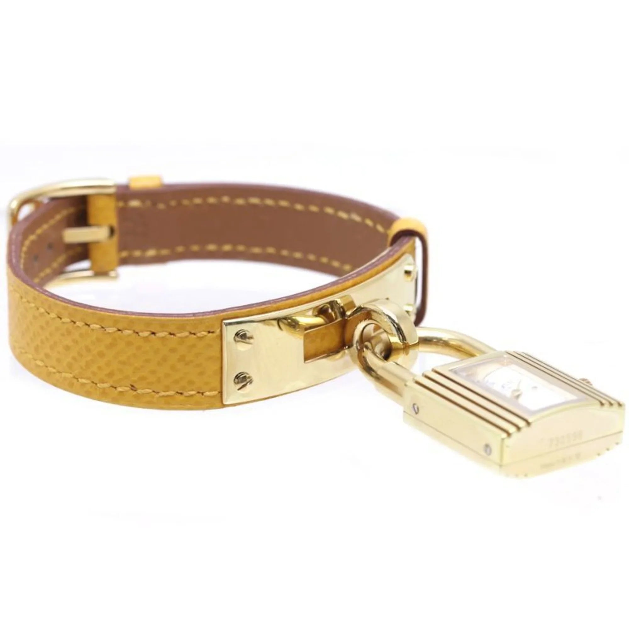 Kelly plated) Vaux Epson KE1.201 Watch x ○Y Pre-Owned HERMES Ladies 39261 (Good) (gold GP stamp