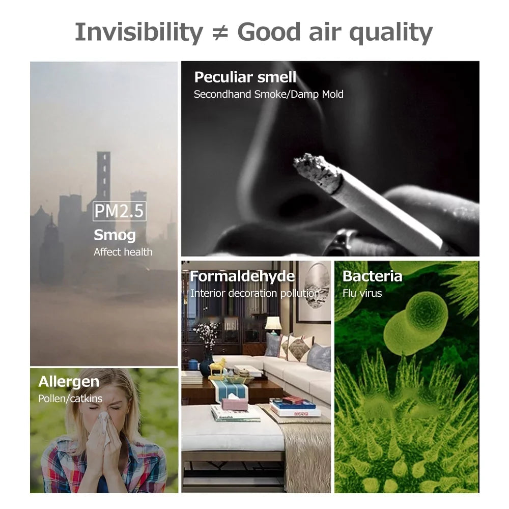 Diffuser Repellent 360° Ion Mosquito Deodorizer Tomfoto Indoor Multifunctional 100mg/h Pet Mini Purifier Household Desktop Negative Aroma Machine Vehicle Air
