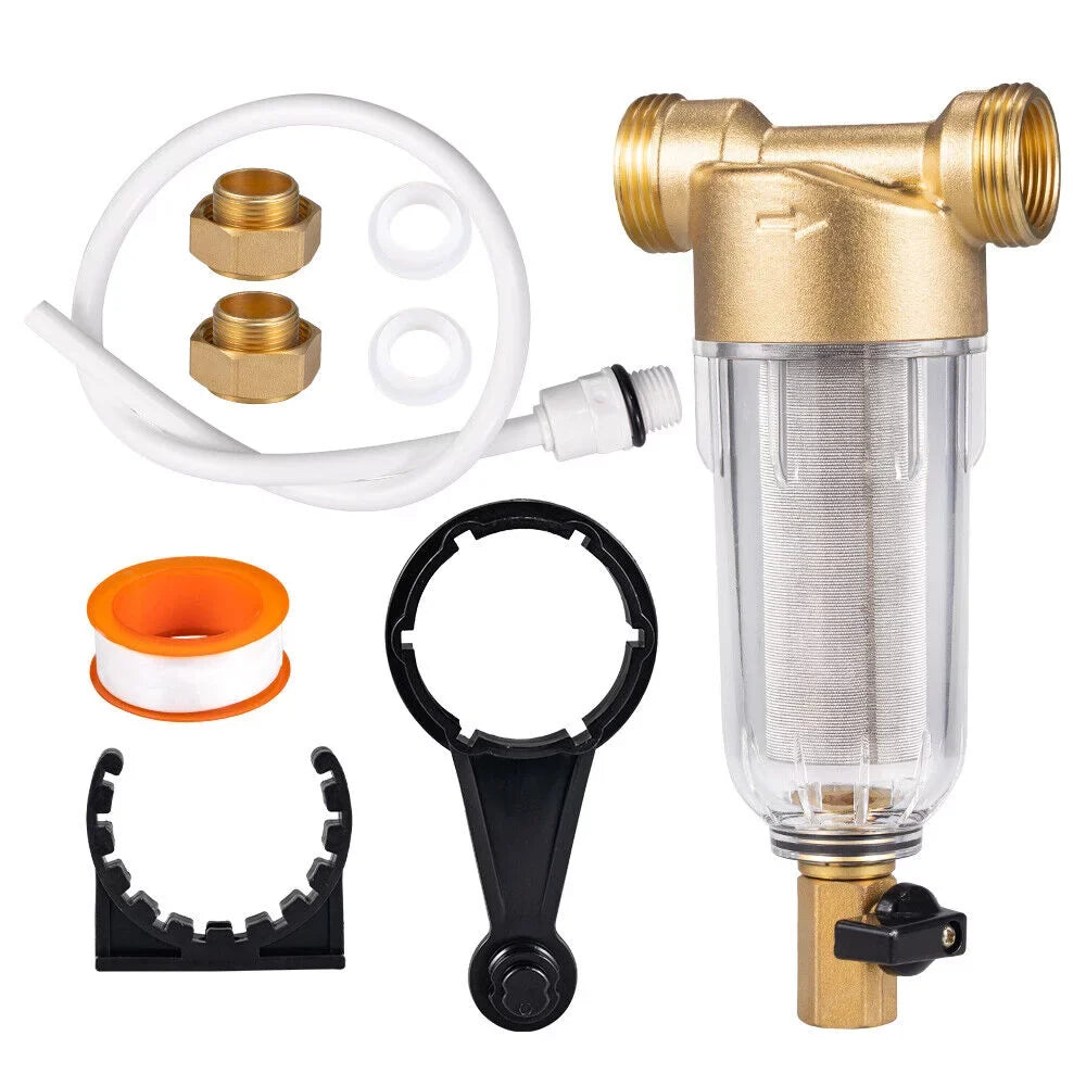 System House Filter Pre-Filter Sediment sewage Whole liquid Down Reusable Spin