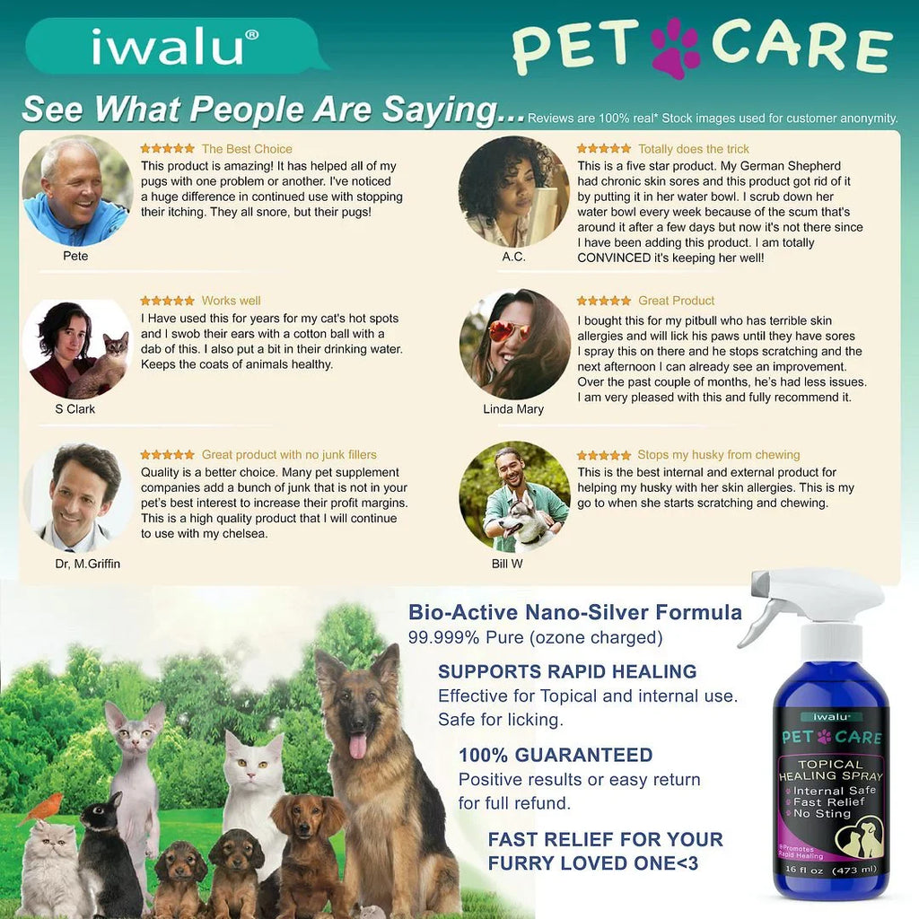 Allergy Coat Skin Skin Dry Relief Supplement Treatment Itch Moisturizer Cleaner Relief Dog Dog For Anti Anti Spot Soother Care And Dog Skin Pet Medication Wound Paw For (16oz) Itchy Hot Best Cat Spray