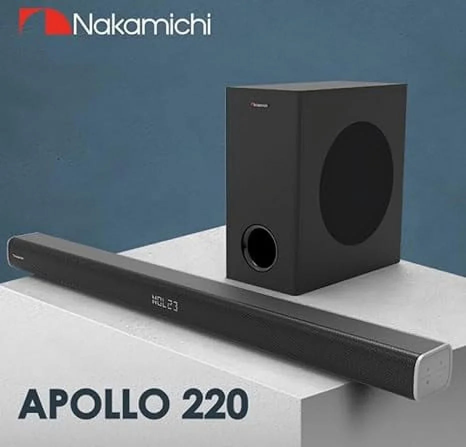 BLACK Box Dolby Audio Apollo - SOUNDBAR Open 220 Nakamichi 2.1
