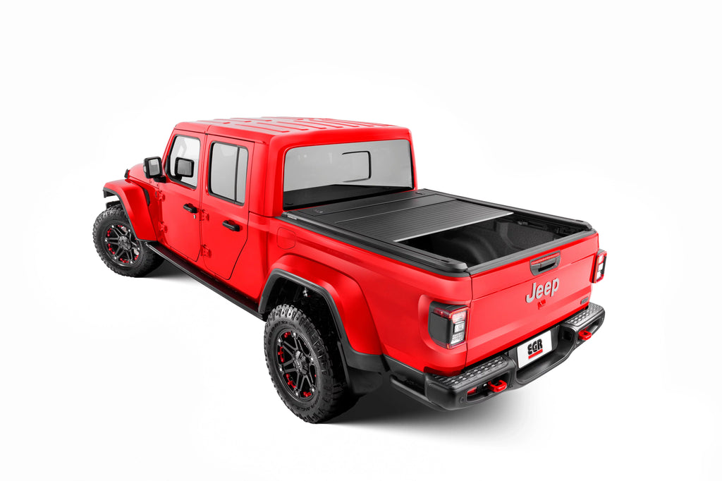 2018-2023 Jeep Electric Door Fits Crew EGR 4 RT039031E Fits Sport Wrangler Cover Jeep Cab Bed 2020-2024 Rolltrac Gladiator Pickup Retractable Unlimited