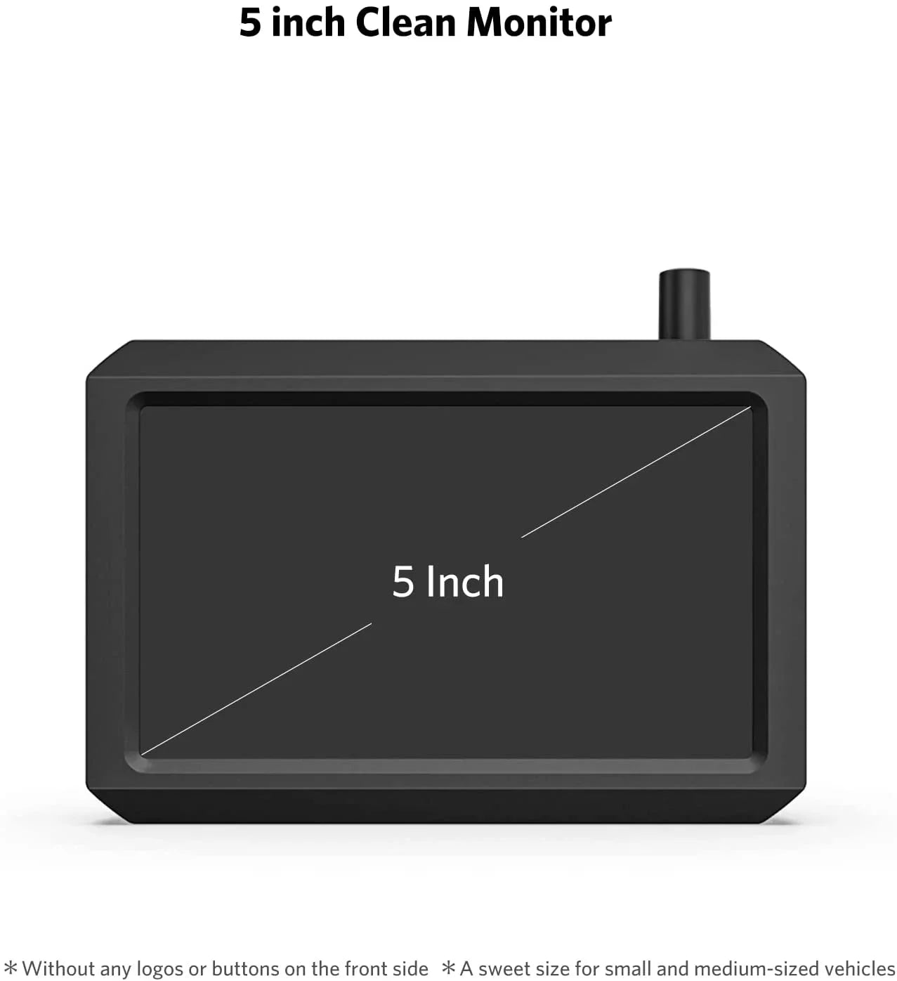 Cameras, HD View 2 TFT-LCD Car/SUV/Van/Mini K7Pro HD RV/Pickup Monitor Wireless Trucks, and for Backup Rear for Camera Waterproof 5″ Support Camera
