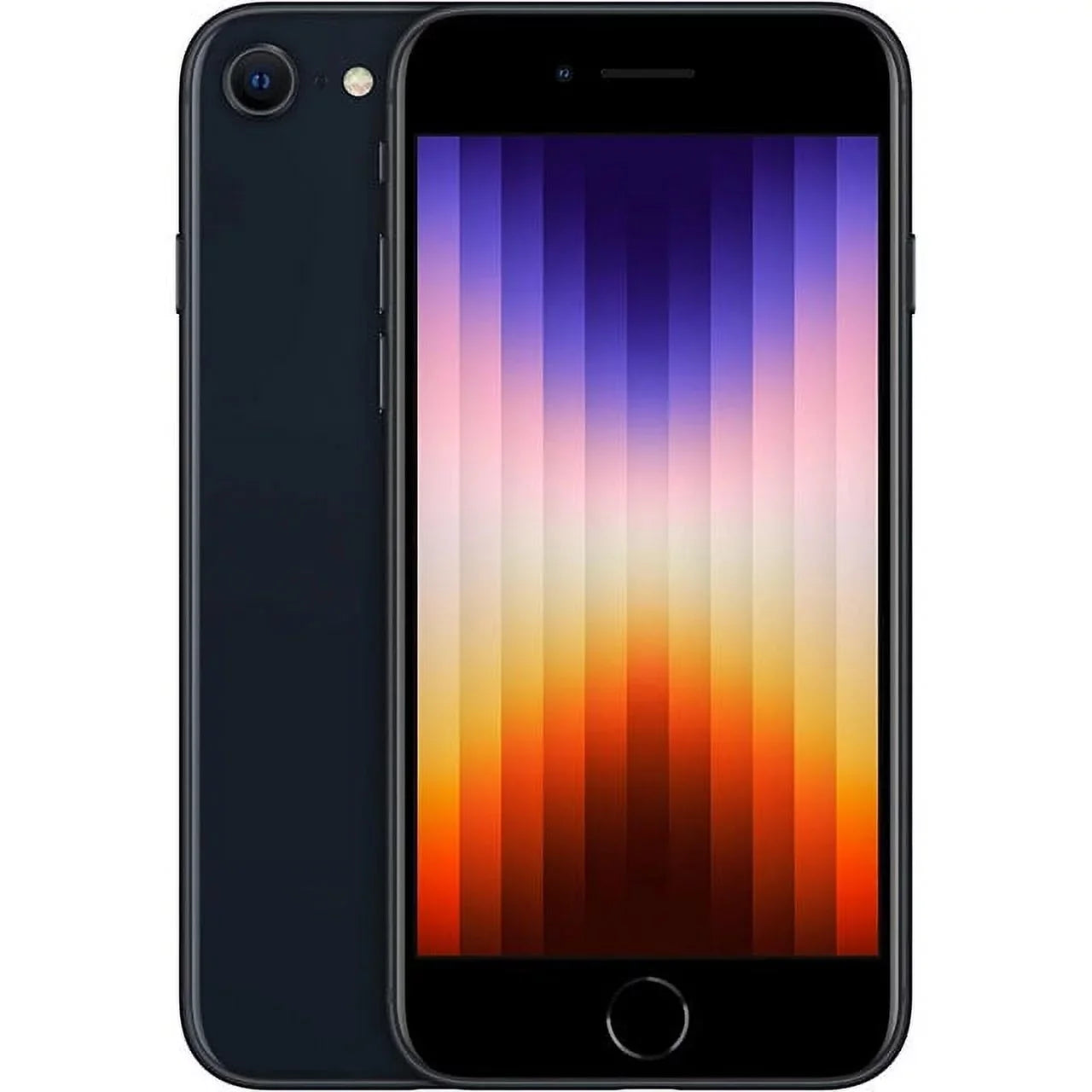 A) 64GB SE w/ Box A2595 (Fully Midnight Restored Gen) (3rd Unlocked) (Refurbished) Gift (Grade iPhone