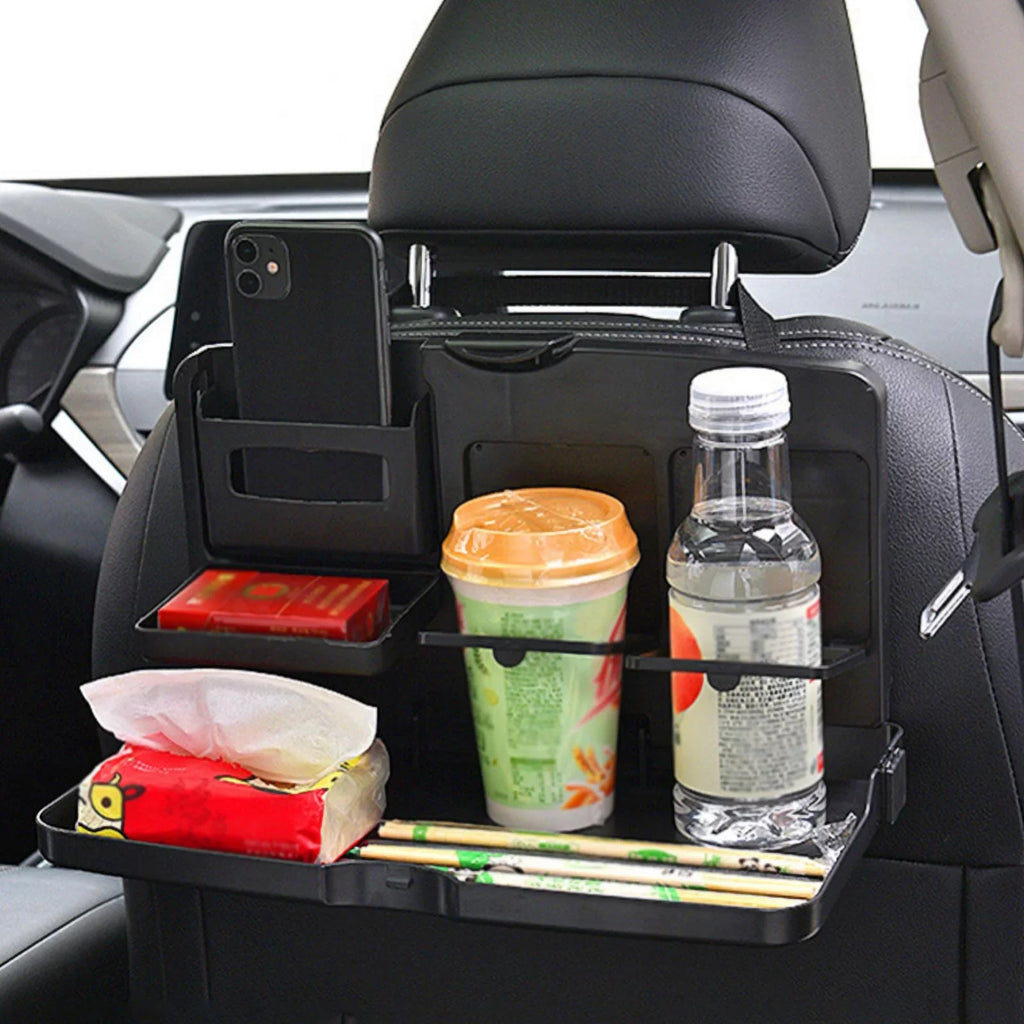 Back Food Organizer Table Tray Table Car Seat And Table Dining Food Foldable Auto Drink And Portable Car Tray Car Backseat Work