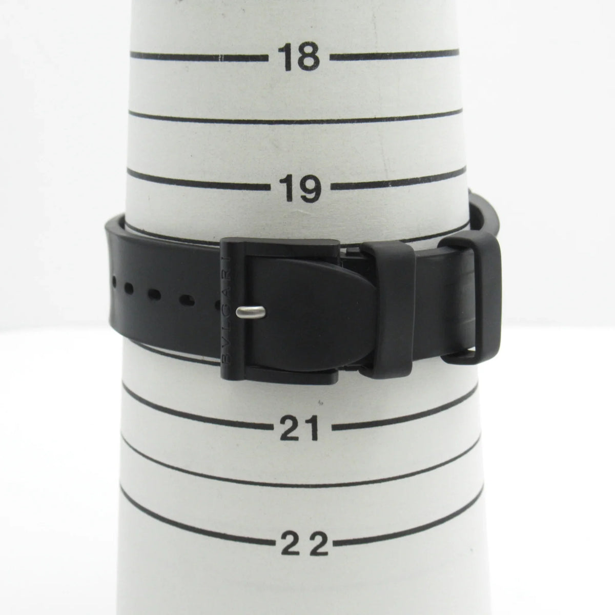 Black DG42SMCCH watch Magnesium (Good) Watch Pre-Owned belt Chrono BVLGARI Mechanical Wrist Rubber Watch Diagono Automatic Wrist DG42SMCCH mag