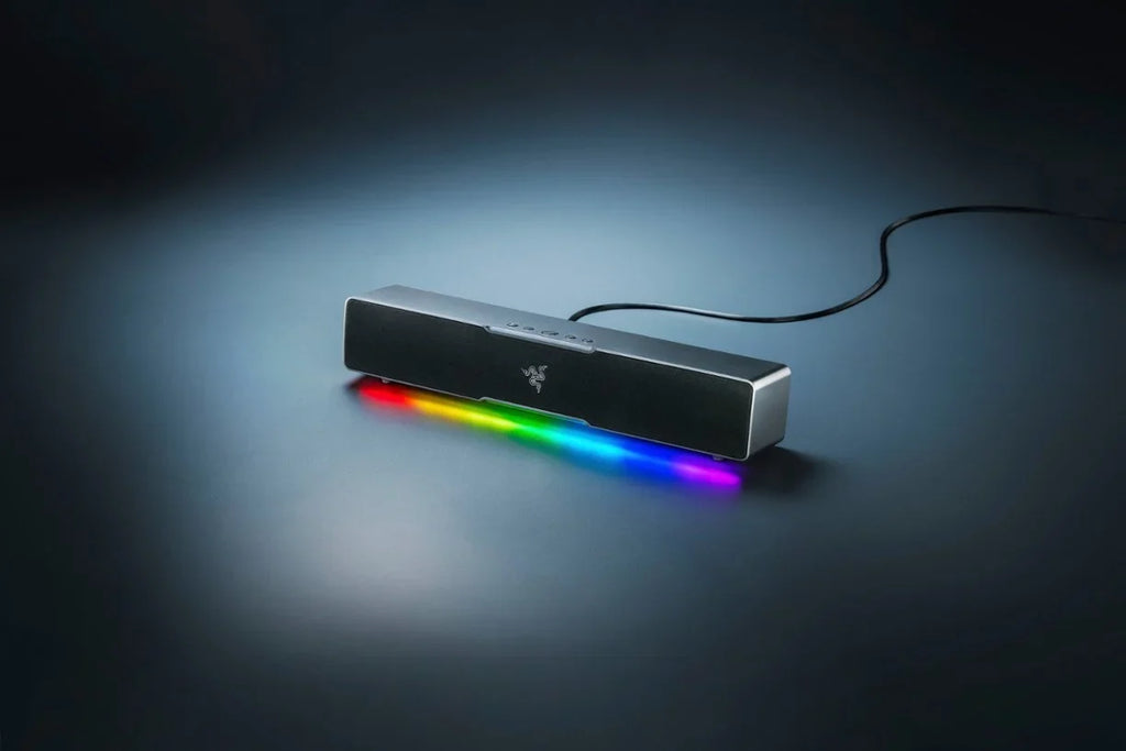 '- X (1-Piece) Speaker Bluetooth Gaming Leviathan RGB with Black Lighting V2
