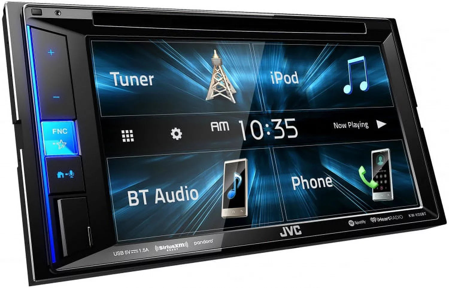 Car Wire KWV140BT Color 50' Pioneer Mount License 2-Way Plate & 2DIN View 4x6 Pyle with Stereo SPKR(Pair) Rear SPKR BT Pioneer 6x8" 200W 250W Camera, SPKR(Pair), Receiver Car Enrock 16G 2-Way JVC