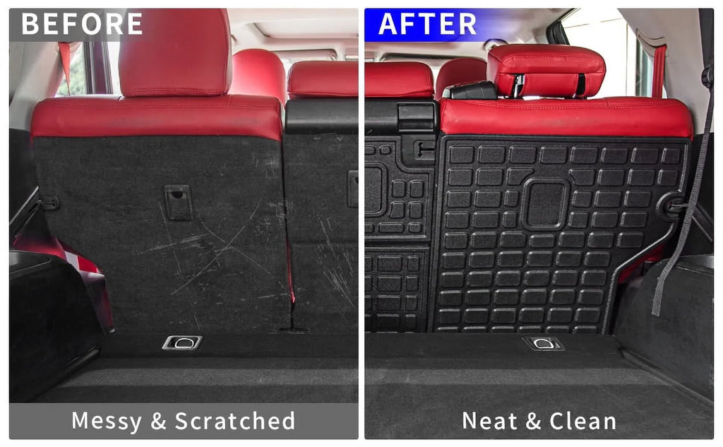 4Runner All climate Toyota Protector Liner Runner Tray) Back 2022 Seat 2010-2023 (Backrest Cover Trunk Without Fit Cargo Accessories Mat Cargo 4 Toyota Sliding Mats,Fit Mat