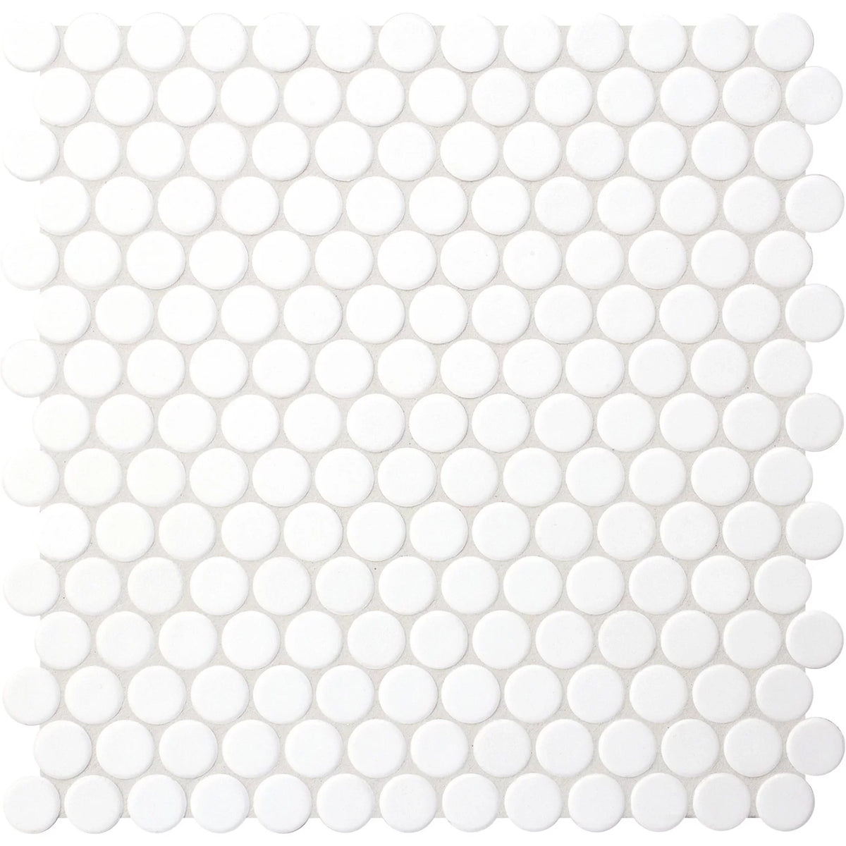 Tiles / Cement Penny with Fired Tiled Oven Clay Pizza exterior / OP81 Circle Ovens - Mosaic Wood Pizza White